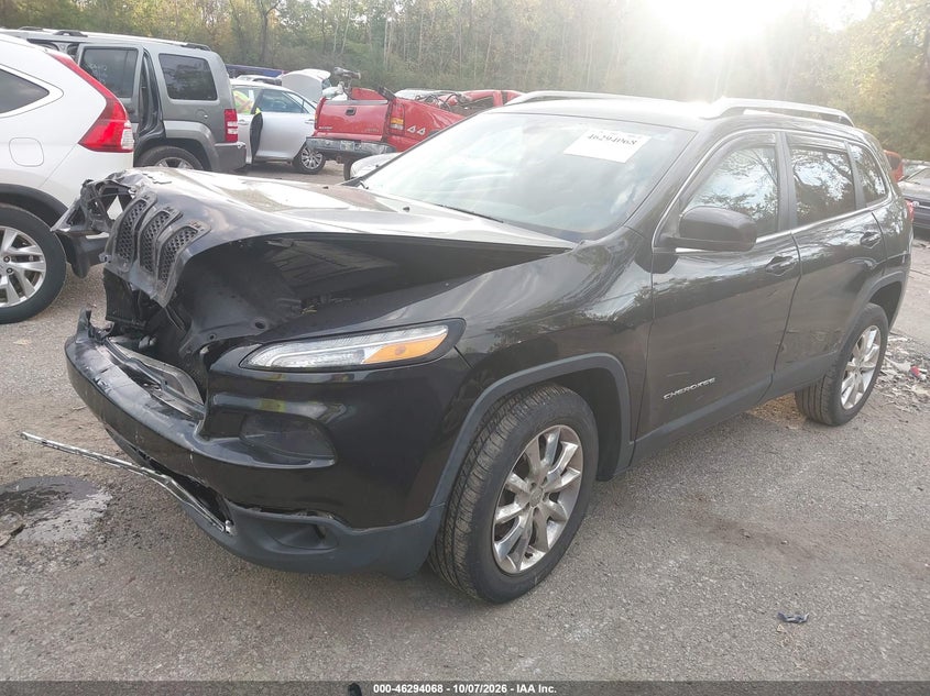 Vin: 1c4pjmds8fw641031, lot: 46794231, jeep cherokee limited 20152