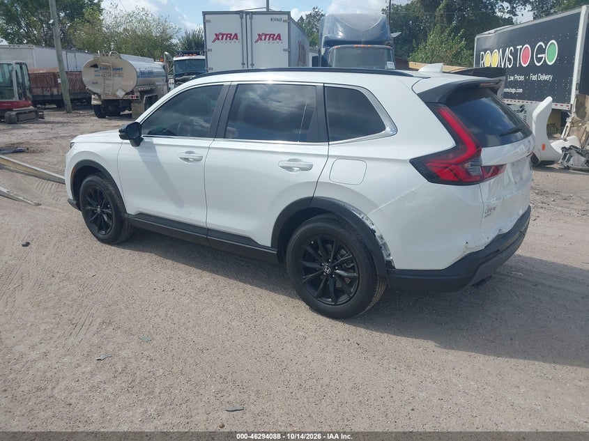 Vin: 2hkrs6h57ph810601, lot: 46794251, honda cr-v hybrid sport 20233