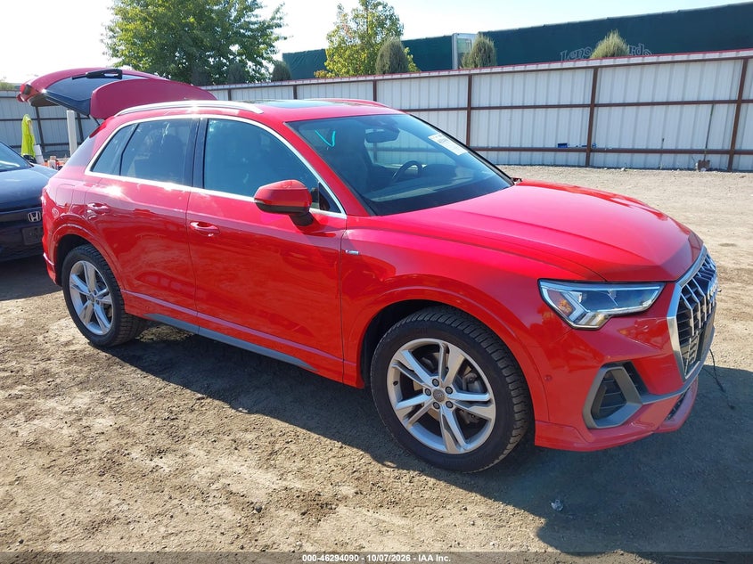 2020 AUDI Q3 PRESTIGE 45 TFSI S LINE QUATTRO TIPTRONIC