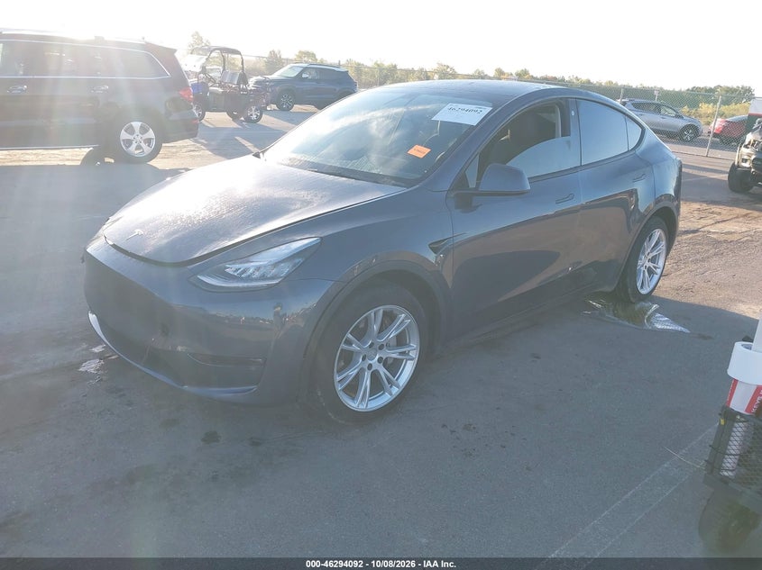 Vin: 7saygdee7nf461279, lot: 46794255, tesla model y long range dual motor all-wheel drive 20222