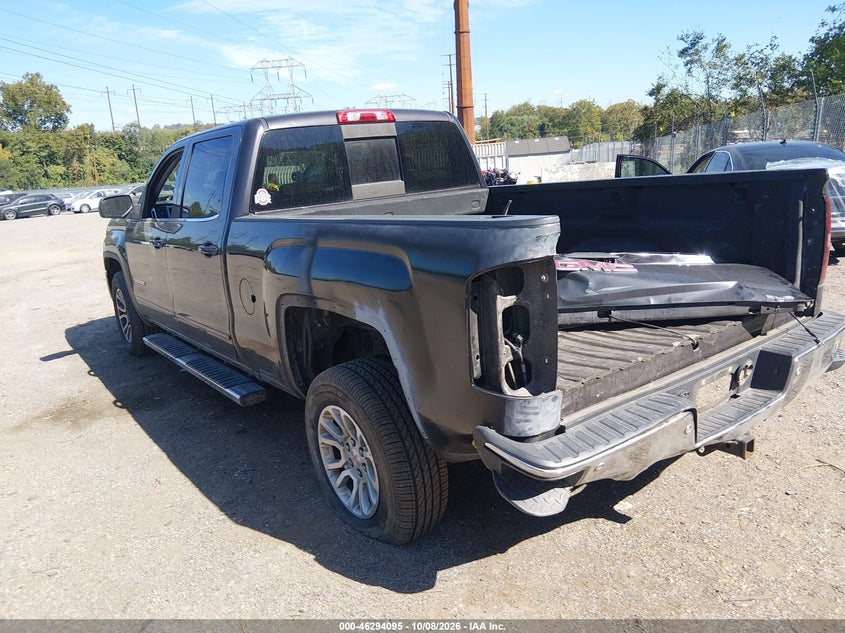 Vin: 3gtu2mec0gg268770, lot: 46794258, gmc sierra 1500 sle 20163