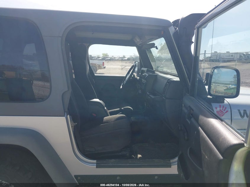 JEEP WRANGLER 2005 VIN 1J4FA49S55P317655