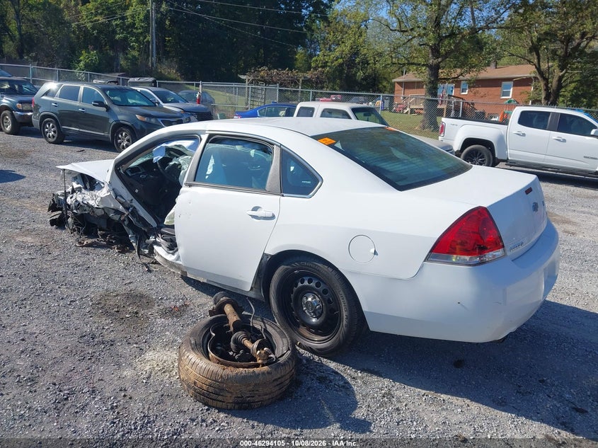 Vin: 2g1wd5e39e1110323, lot: 46794268, chevrolet impala limited police 20143