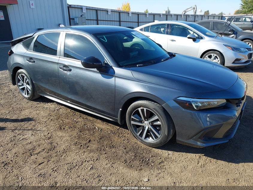 Vin: 19xfl2h59pe021881, lot: 46794270, honda civic lx 20231