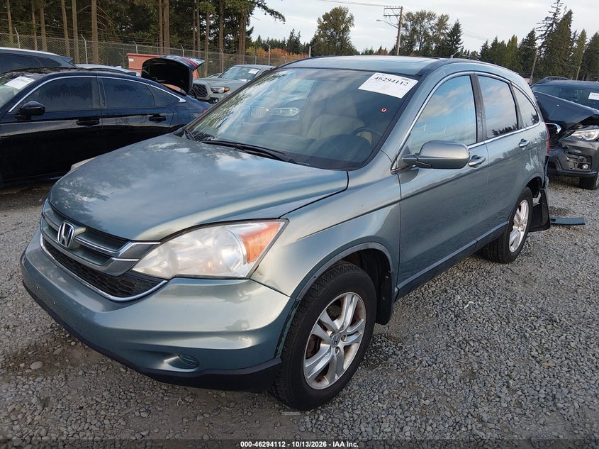 Vin: 5j6re4h74bl065107, lot: 46794275, honda cr-v ex-l 20112