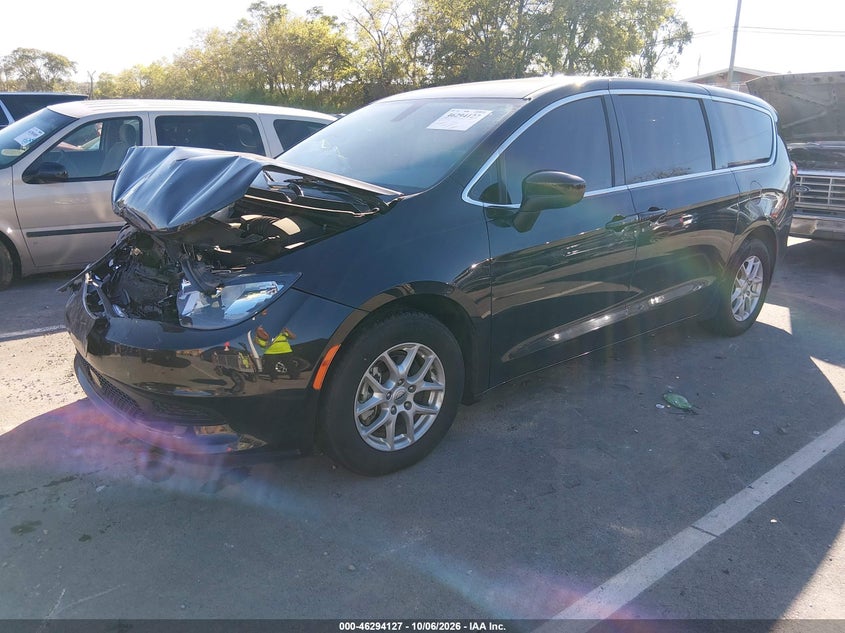 Vin: 2c4rc1cg2nr225191, lot: 46794290, chrysler voyager lx 20222