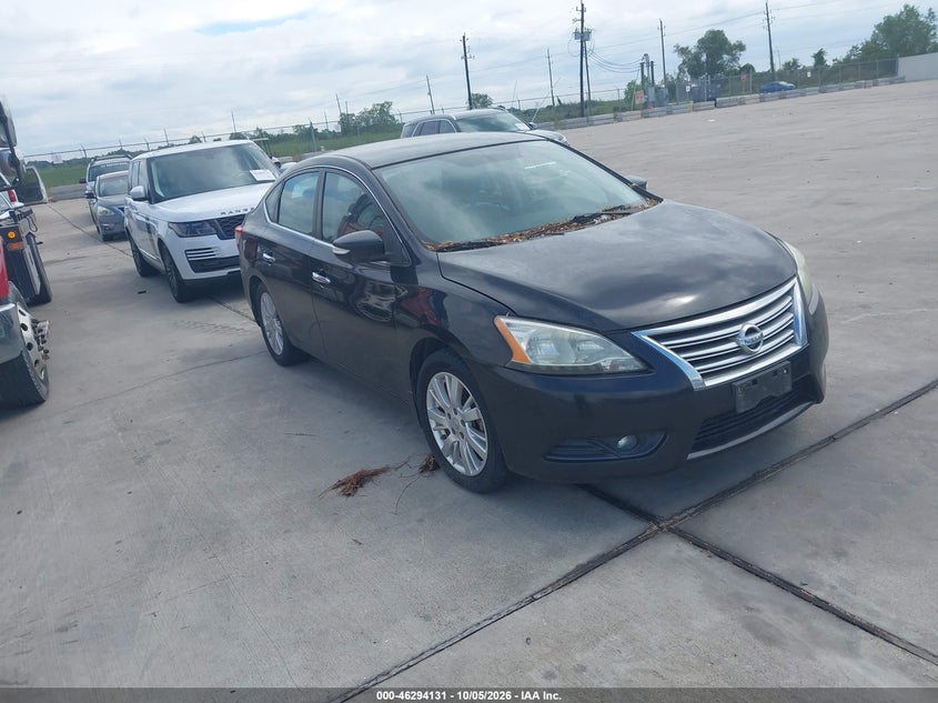Vin: 3n1ab7ap7dl659739, lot: 46794294, nissan sentra sl 2013 img_1