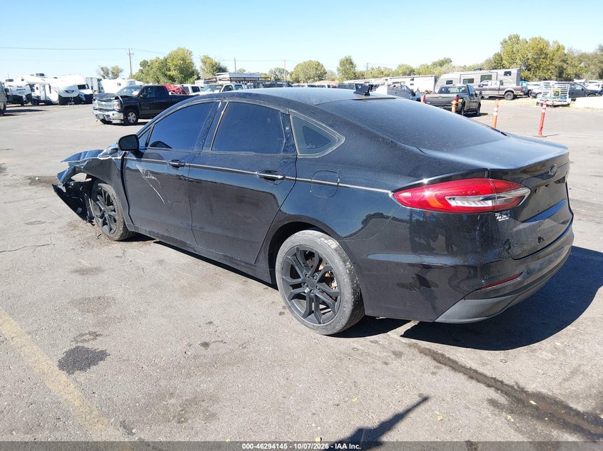 Vin: 3fa6p0cd3kr149841, lot: 46794307, ford fusion sel 20193