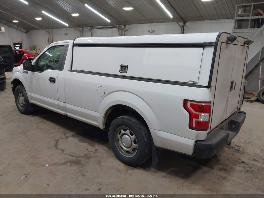 Vin: 1ftmf1cb0jkd38250, lot: 46794331, ford f-150 xl 20183