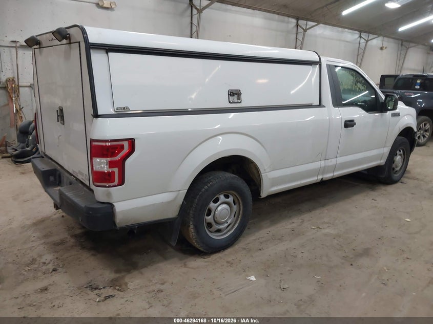 Vin: 1ftmf1cb0jkd38250, lot: 46794331, ford f-150 xl 20184