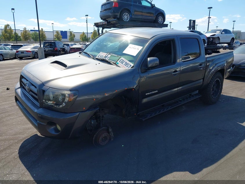 2010 Toyota Tacoma Prerunner V6, Левый перёд, IAAI, VIN 3TMJU4GN8AM096900 — фото 2
