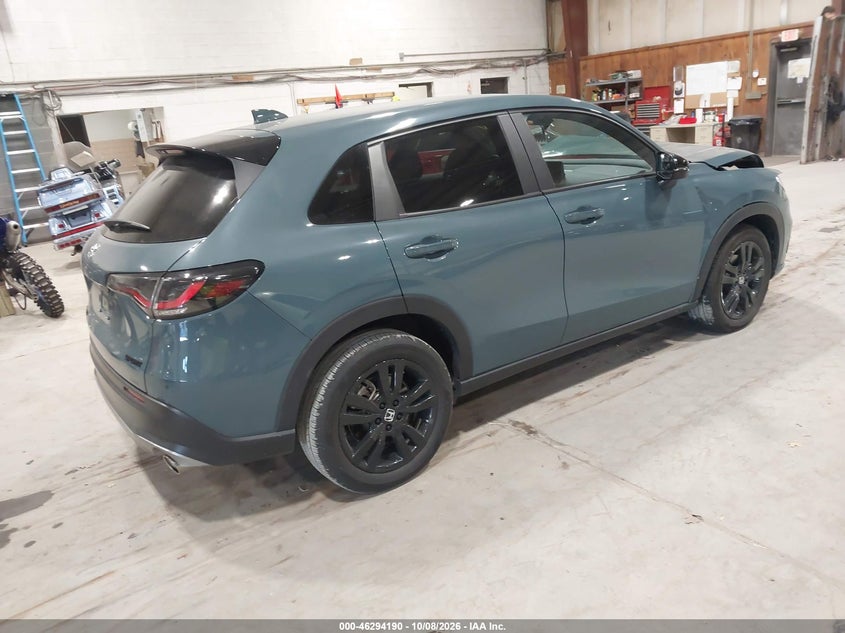 Vin: 3czrz2h50tm713209, lot: 46794353, honda hr-v awd sport 20264