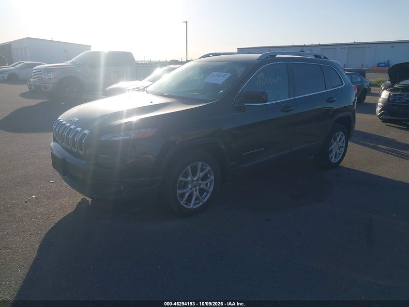 2014 JEEP CHEROKEE VIN 1C4PJLCS9EW205024 — фото 2