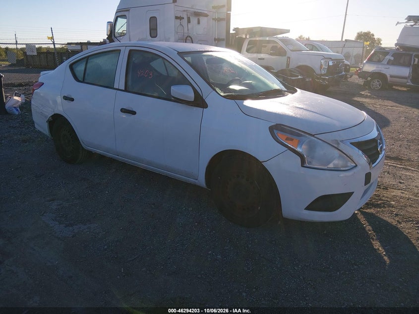 Vin: 3n1cn7ap6hl816506, lot: 46794366, nissan versa 1.6 s+ 20171