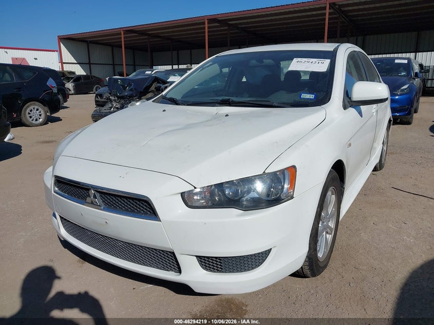 Vin: ja32u2fu7eu021364, lot: 46794382, mitsubishi lancer es 20142