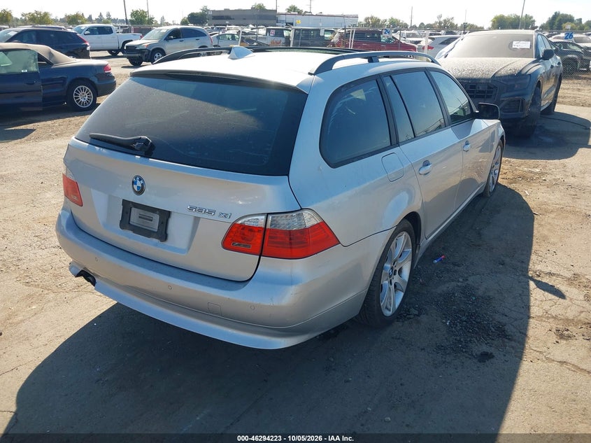 BMW 535XI 2008 VIN WBAPT73548CX00696