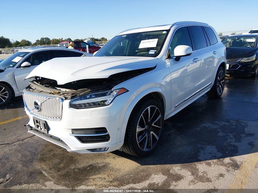 Vin: yv4a22pl3k1426415, lot: 46794410, volvo xc90 t6 inscription 20192