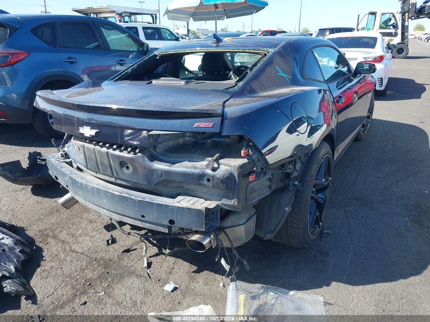 Vin: 2g1fj1ej5d9144436, lot: 46794412, chevrolet camaro 1ss 20134