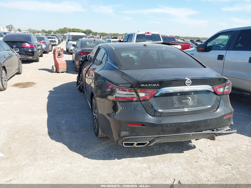 Vin: 1n4aa6bvxlc369213, lot: 46794439, nissan maxima s xtronic cvt 20203