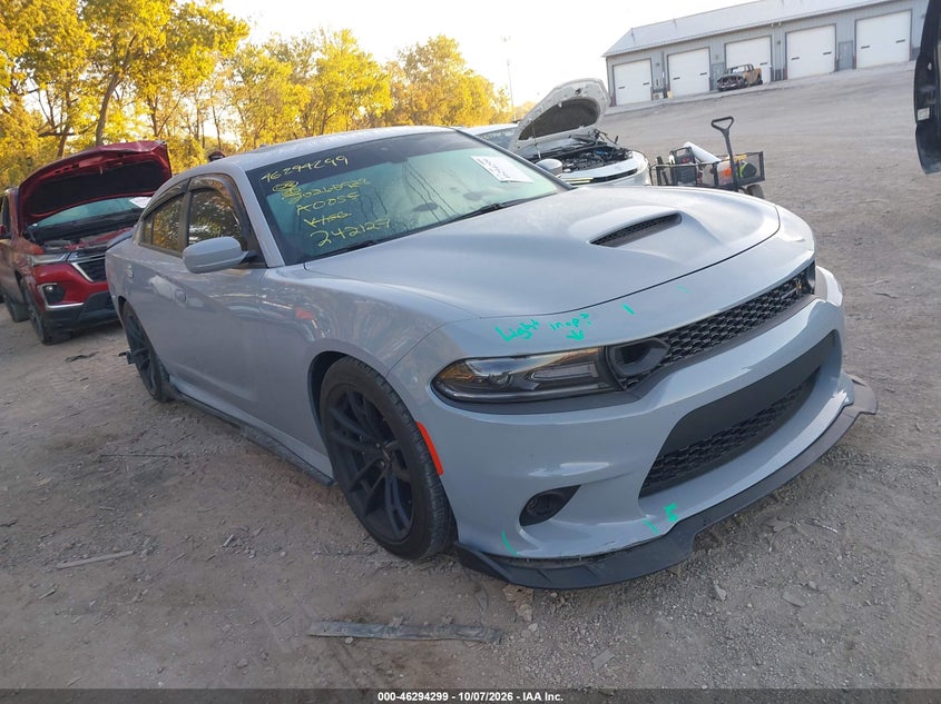 Vin: 2c3cdxgj8lh242127, lot: 46794462, dodge charger scat pack rwd 20201
