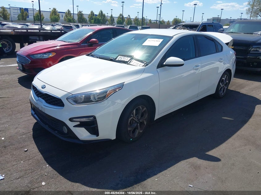 Vin: 3kpf24ad4ke138681, lot: 46794467, kia forte lxs 20192