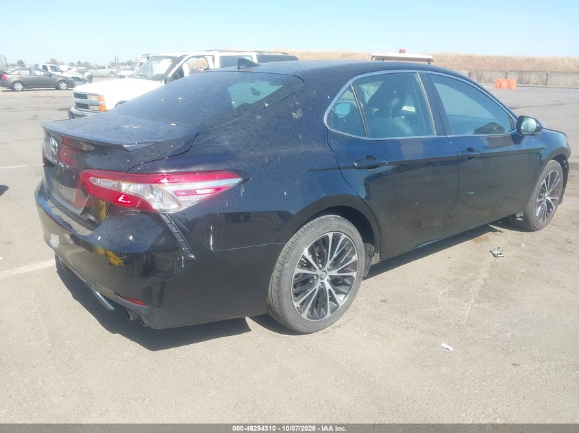 Vin: 4t1b11hk0ku809796, lot: 46794473, toyota camry se 20194