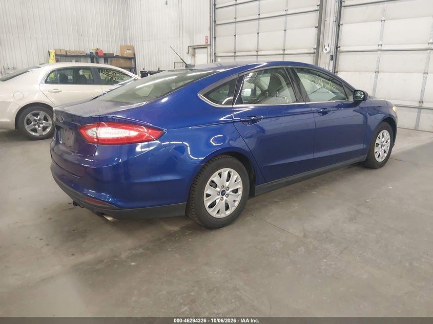 Vin: 3fa6p0g79er387654, lot: 46794489, ford fusion s 20144