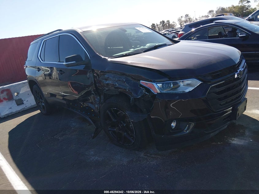 Vin: 1gnergkw9mj210321, lot: 46794505, chevrolet traverse fwd lt cloth 2021 img_1