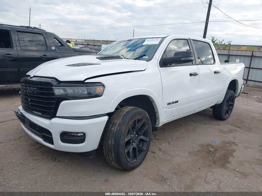 Vin: 1c6srfjp1sn623170, lot: 46794515, ram 1500 laramie  4x4 5'7 box 20252