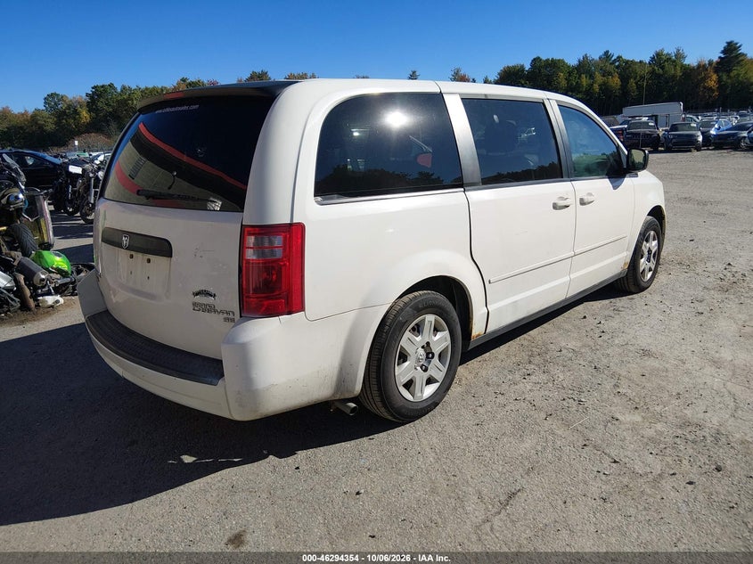 Vin: 2d4rn4de3ar334832, lot: 46794517, dodge grand caravan se 20104