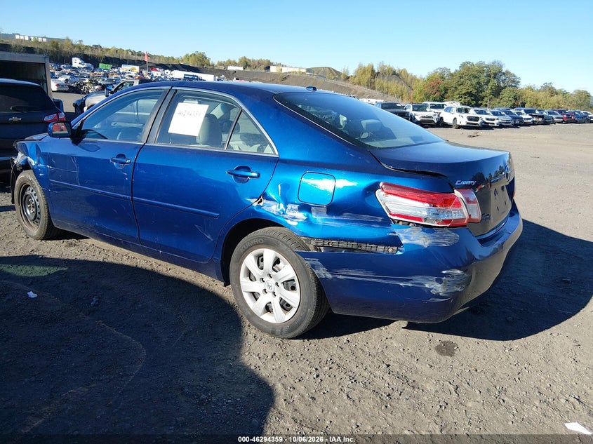 Vin: 4t1bf3ek8bu594010, lot: 46794522, toyota camry le 20113