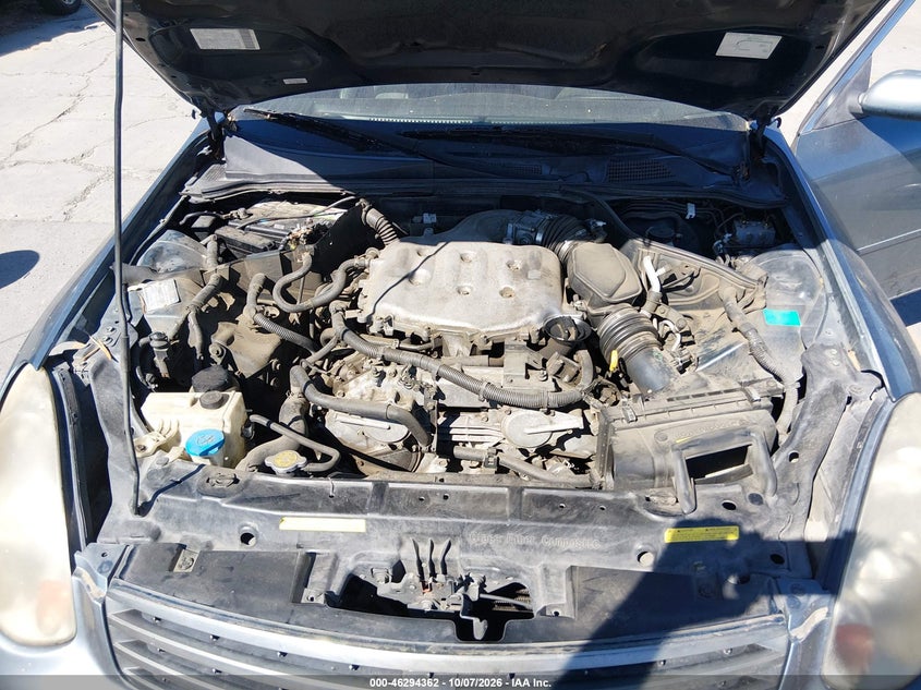 INFINITI G35 2005 VIN JNKCV51E35M203646