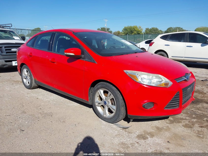 Vin: 1fadp3f29el178539, lot: 46794560, ford focus se 20141