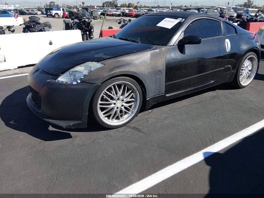 2008 Nissan 350Z, Обычный износ, IAAI, VIN JN1BZ34D18M701327 — фото 2