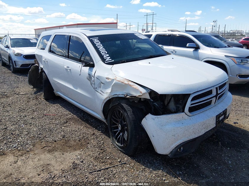 Vin: 1c4sdjct0fc851408, lot: 46794586, dodge durango r/t 20151