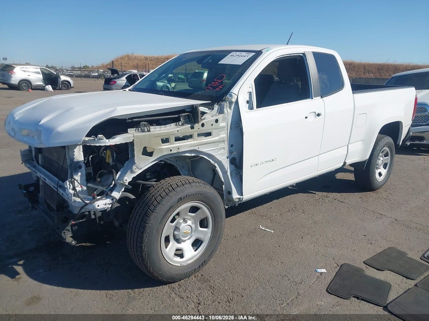 Vin: 1gchsbeaxn1109271, lot: 46794606, chevrolet colorado 2wd  long box wt 20222