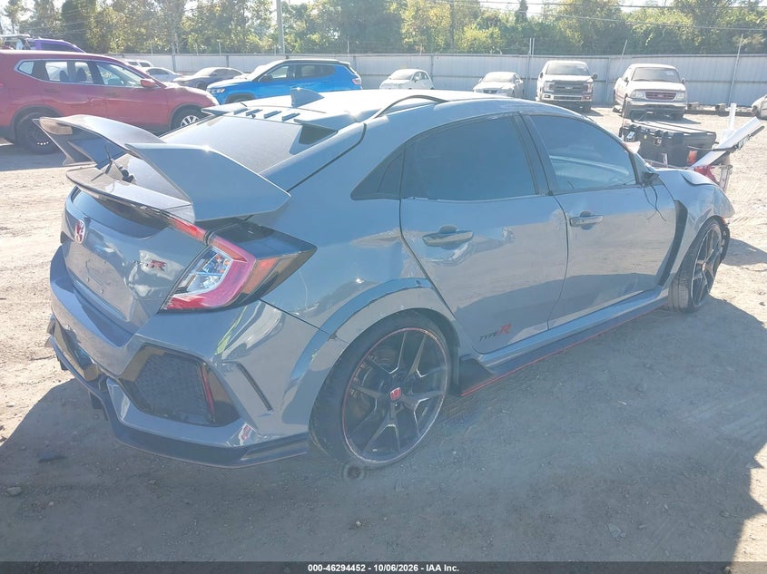 Vin: shhfk8g73ku201092, lot: 46794615, honda civic type r touring 20194