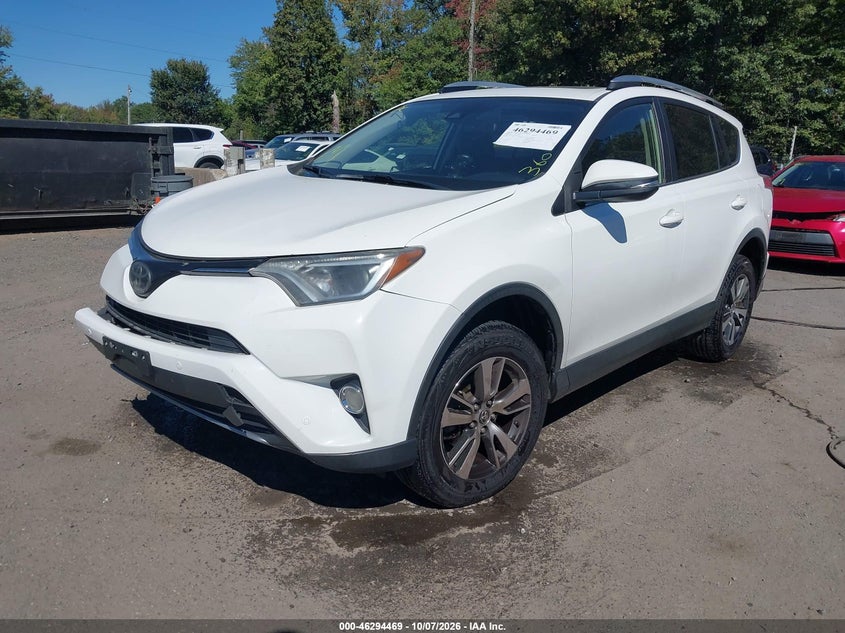 Vin: jtmwfrev5jj747543, lot: 46794632, toyota rav4 xle 20182