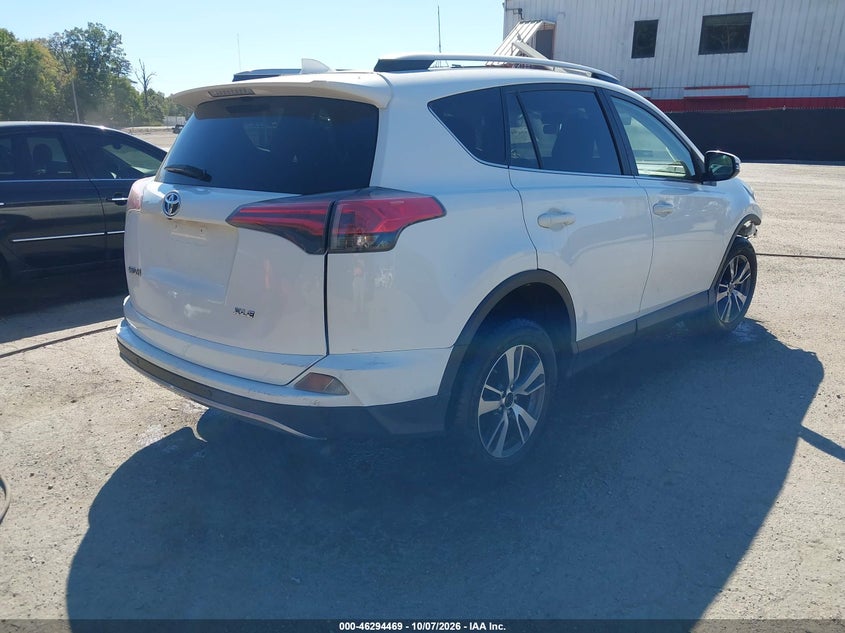 Vin: jtmwfrev5jj747543, lot: 46794632, toyota rav4 xle 20184