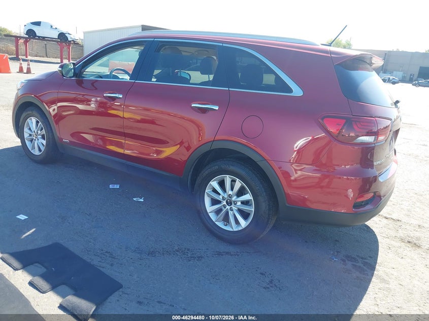 Vin: 5xypgda30lg671368, lot: 46794643, kia sorento 2.4l lx 20203