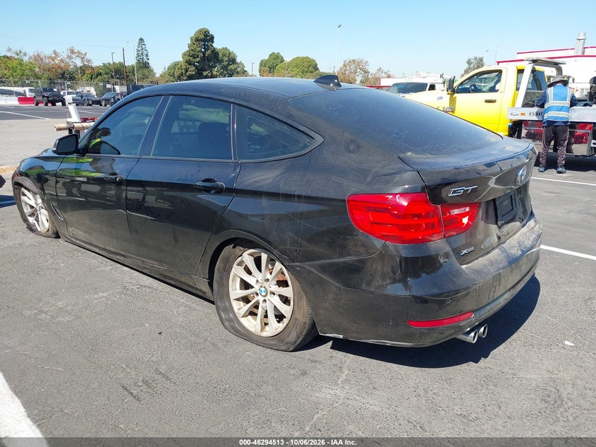 Vin: wba3x5c53ed557298, lot: 46794676, bmw 328i gran turismo xdrive 20143