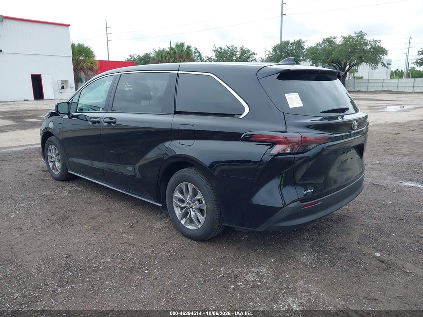 Vin: 5tdkrkecxts335300, lot: 46794677, toyota sienna le 20263