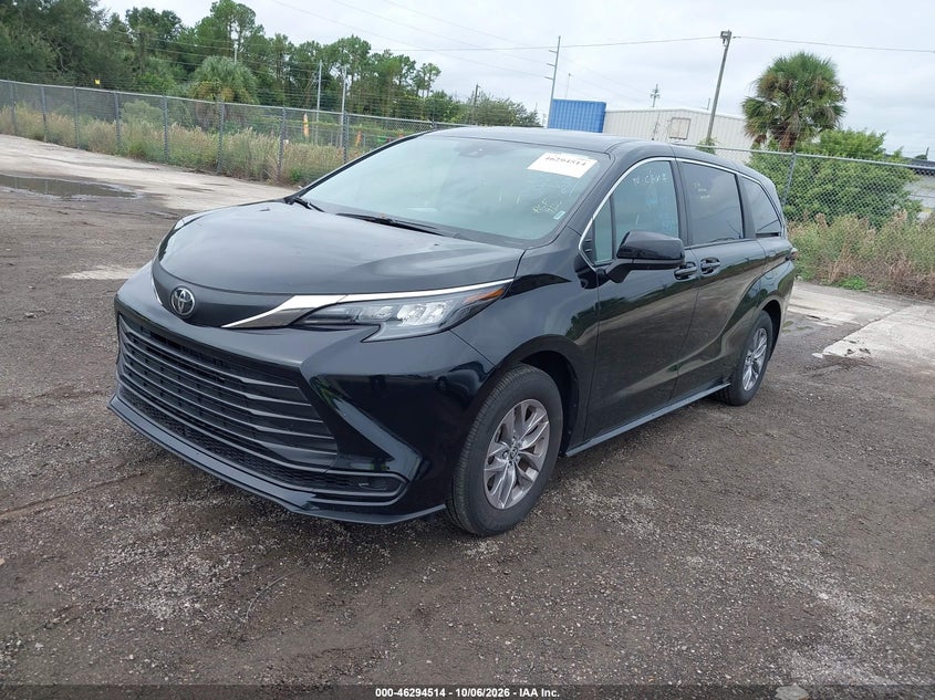 Vin: 5tdkrkecxts335300, lot: 46794677, toyota sienna le 20262