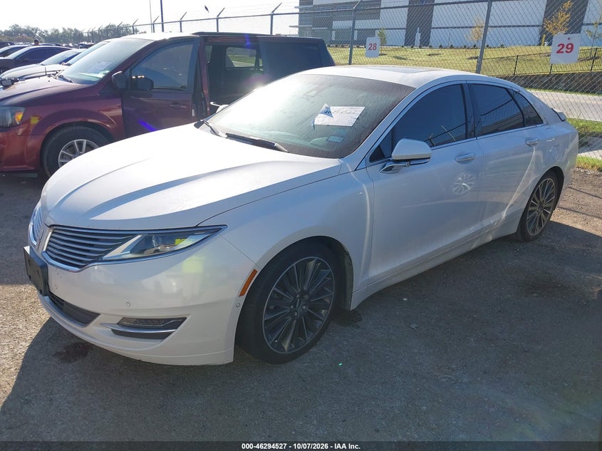 Vin: 3ln6l2lu0er816642, lot: 46794691, lincoln mkz hybrid 20142