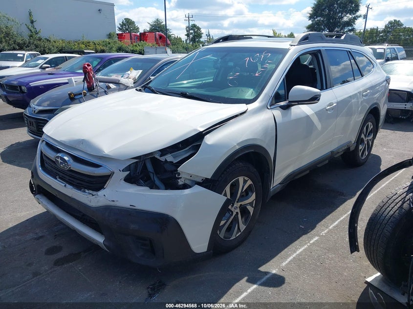Vin: 4s4btanc0l3187635, lot: 46794730, subaru outback limited 20202