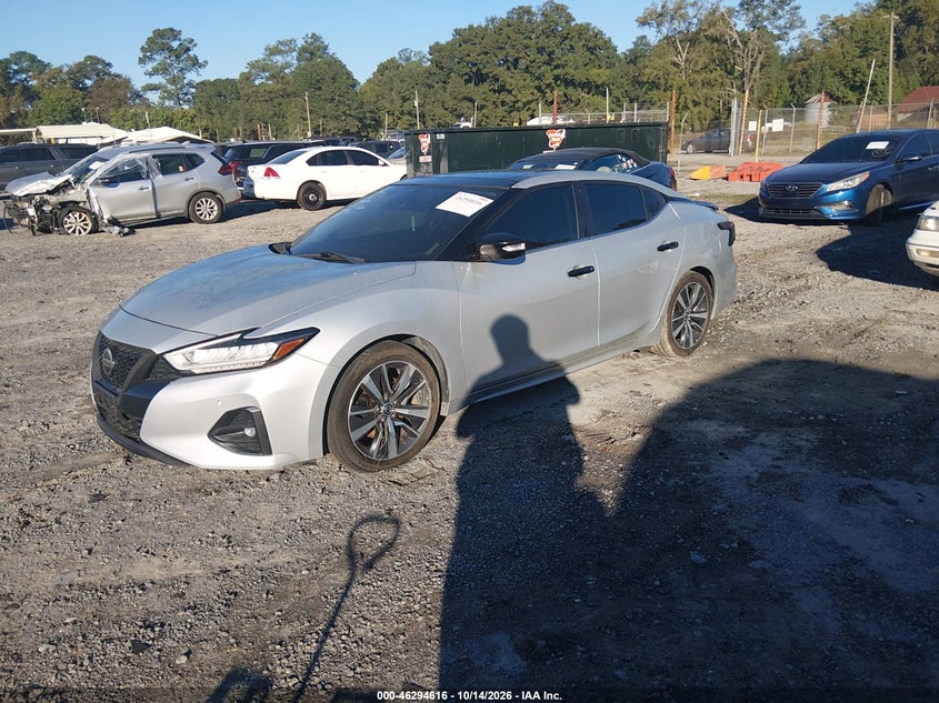 Vin: 1n4aa6dv2lc372359, lot: 46794779, nissan maxima sl xtronic cvt 20202