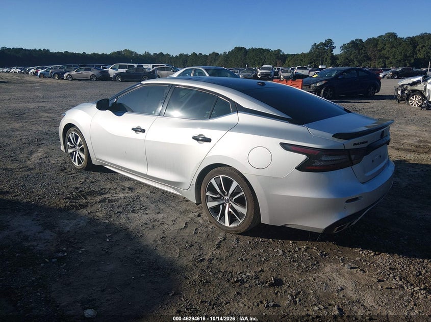 Vin: 1n4aa6dv2lc372359, lot: 46794779, nissan maxima sl xtronic cvt 20203