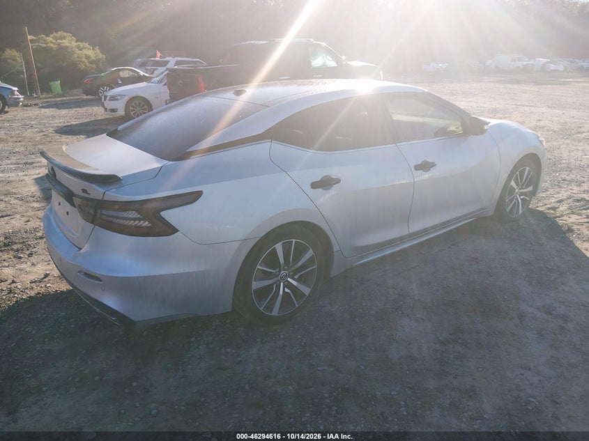 Vin: 1n4aa6dv2lc372359, lot: 46794779, nissan maxima sl xtronic cvt 20204
