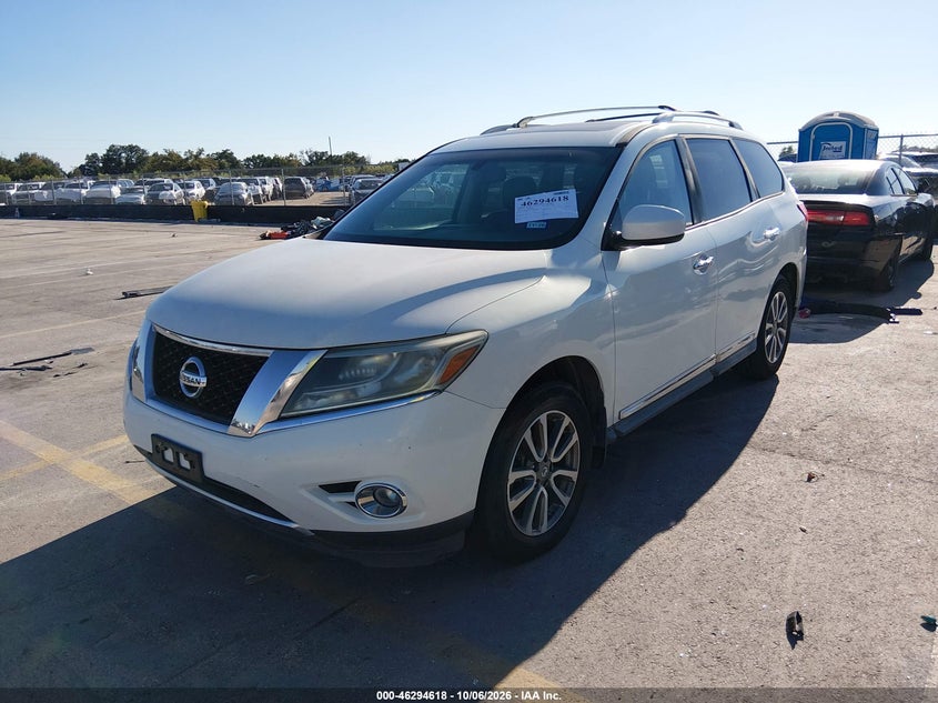 Vin: 5n1ar2mn1dc635966, lot: 46794781, nissan pathfinder sl 20132