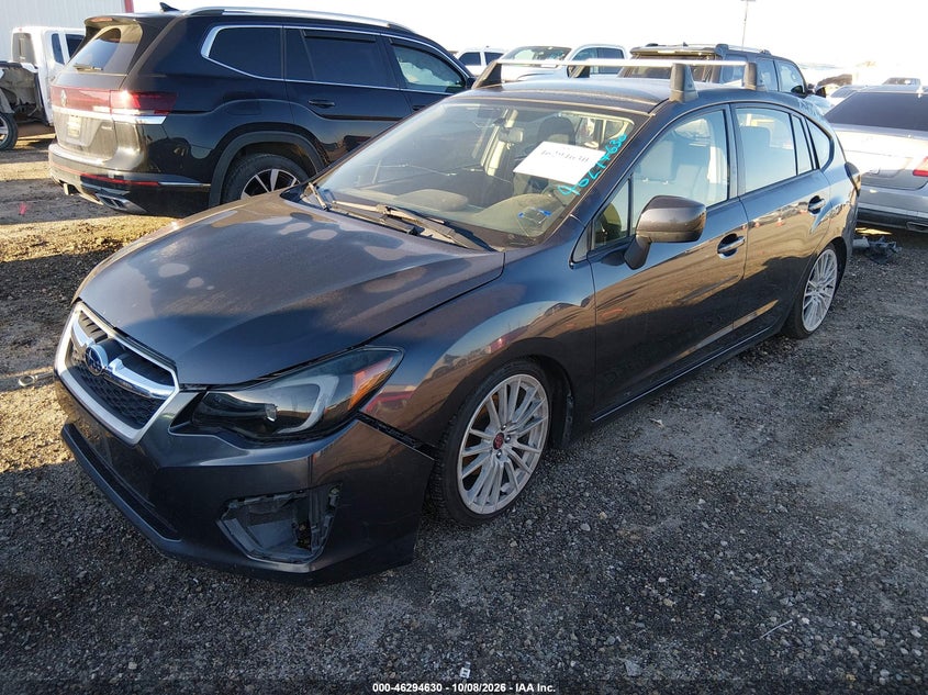 2014 Subaru Impreza 2.0I Premium, Повреждение двигателя, IAAI, VIN JF1GPAC63E8247298 — фото 2